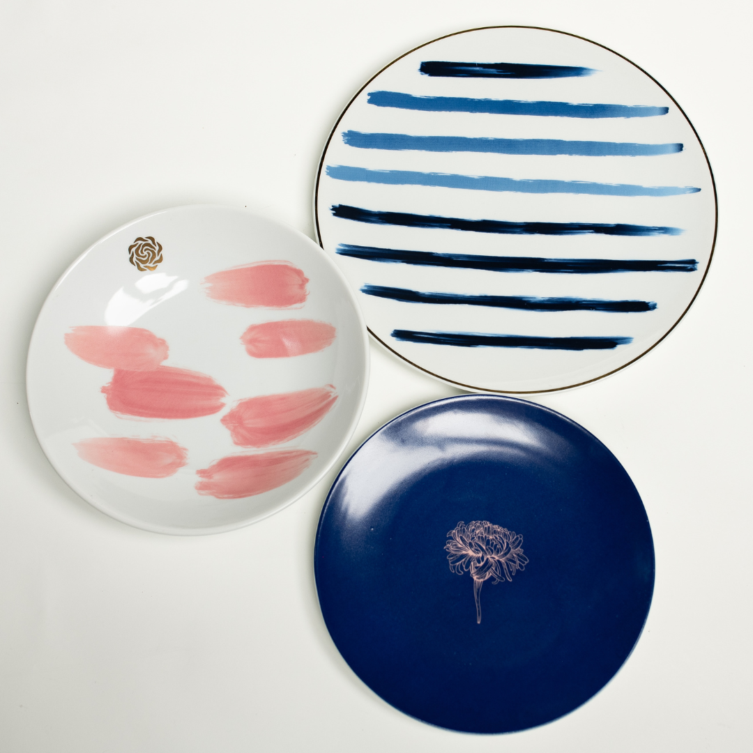 Conjunto Rosa - 18 peças